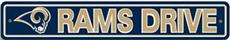 St. Louis Rams Street Sign | By DomesticBin