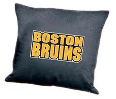 BOSTON BRUINS Denim 18&quot; Square Pillow | By DomesticBin