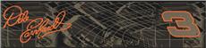 NASCAR #3 Dale Earnhardt Sr. Black Wallborder | By DomesticBin