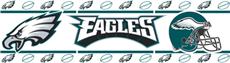 PHILADELPHIA EAGLES Wall Border | By DomesticBin