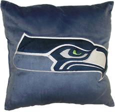 SEATTLE SEAHAWKS 16" Plush Pillow | By DomesticBin