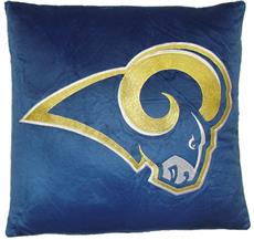 St. Louis Rams 16&quot; Plush Pillow | By DomesticBin