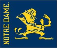 Notre Dame Classic 60&quot;x50&quot; Blanket | By DomesticBin