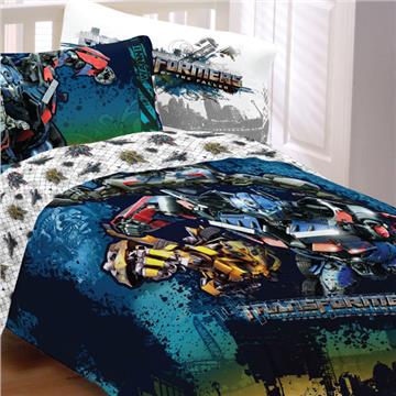 Transformers Motorized Kids Bedding for Boys | By DomesticBin