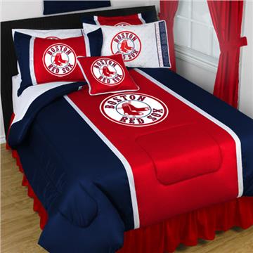 Boston Red Sox Bedding Mvp Boston Red Sox Sidelines Bedding By Domesticbin