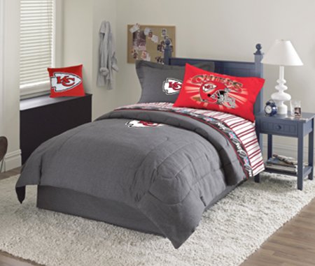 Kansas City Chiefs Denim Bedding Accessories