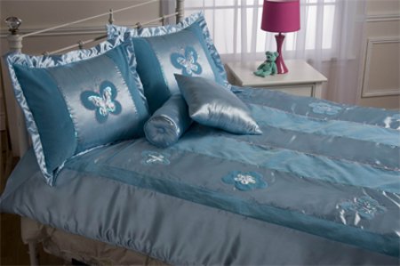 SWEET SEQUINS Kids Bedding for Girls Neckroll Pillow