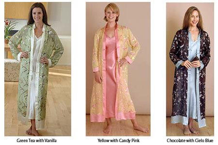 Long Cerise Robes 