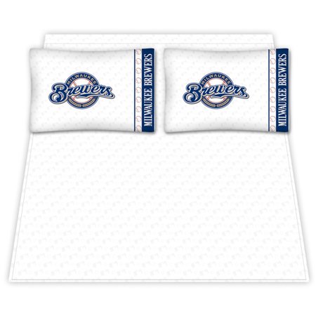 Milwaukee Brewers Microfiber Sheet Sets & Extra Pillowcases