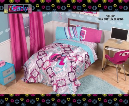 iCarly iBlog Bedding for Girls 63" Drapes