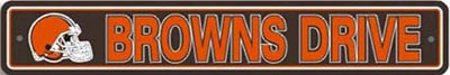 Cleveland Browns Street Sign