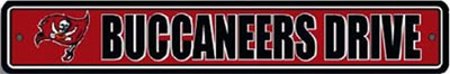Tampa Bay Buccaneers Street Sign
