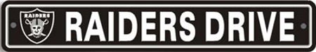 Oakland Raiders Street Sign