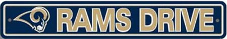 St. Louis Rams Street Sign