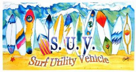 S.U.V. Beach Towel