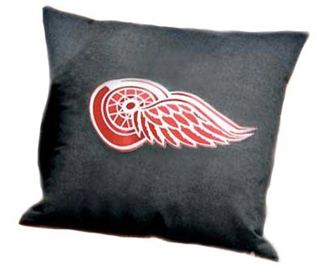 DETROIT REDWINGS Denim 18" Square Pillow