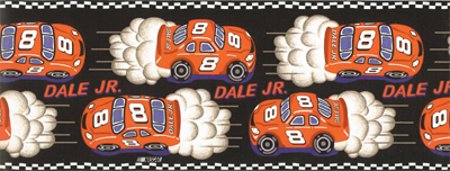 Dale Earnhardt Jr. Red Wallborder-NASCAR #8