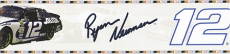 NASCAR #12 Ryan Newman Youth Multi Wallborder