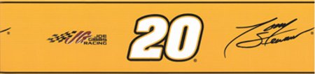 NASCAR #20 Tony Stewart Orange Wallborder