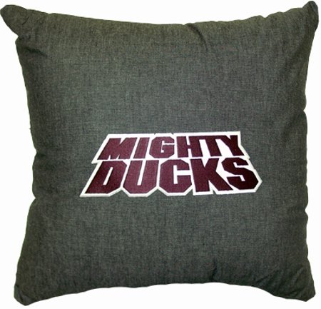 Anaheim Mighty Ducks 18" Denim Square Pillow