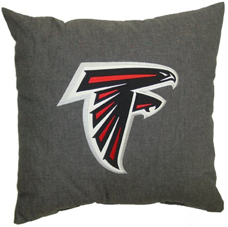 NFL Atlanta Falcons Denim 18" Square Pillow