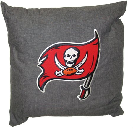 TAMPA BAY BUCCANEERS 18" Denim Pillow