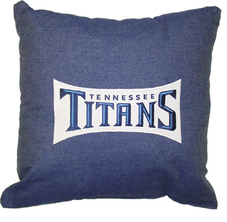 TENNESSEE TITANS 18" Denim Pillow