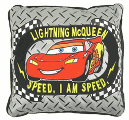 Cars Blue Buddies McQueen Decorative Pillow