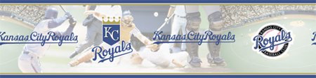 KANSAS CITY ROYALS Scenic Wall Border