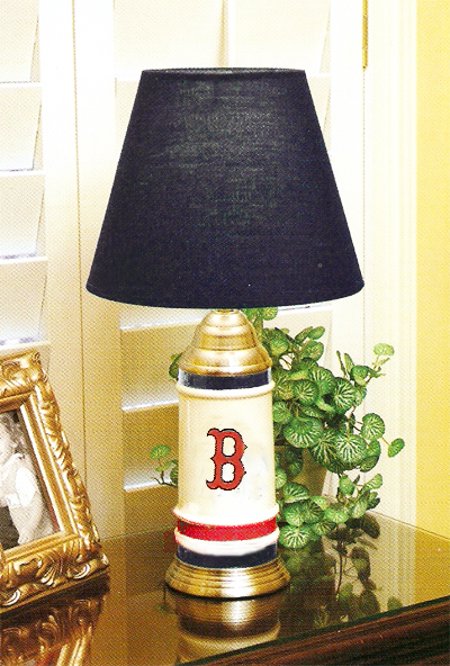 Boston Red Sox Ceramic Table Lamp