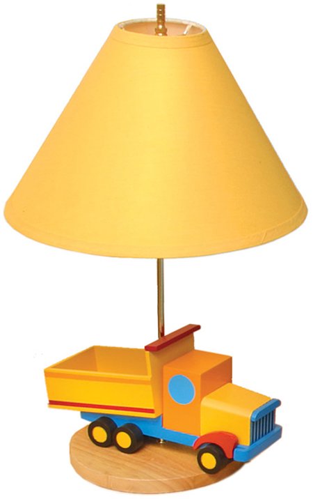Boys Like Trucks Lamp