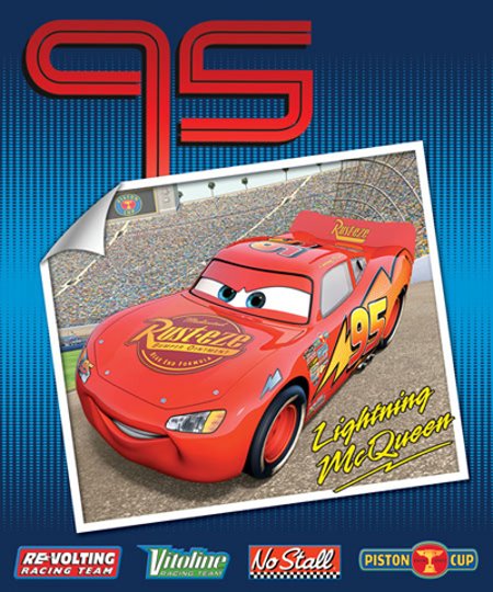 Cars McQueen Wins Throw