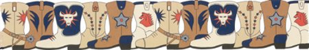 LINE DANCE Wall Border