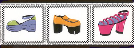 SHOE SALE Wall Border