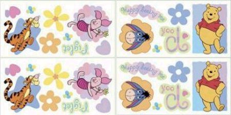 POOH Walls My Way Stickups