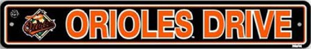 Baltimore Orioles Street Sign