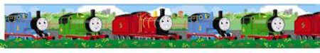 THOMAS THE TANK ENGINE Peel & Stick Wall Border-Backordered